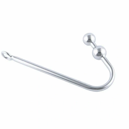 Anal Hooks Balls Steel Anal Two Hook Stainless Pleasurable 4417 0205